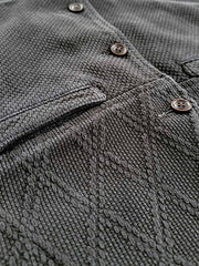 剣道刺し子生地ベスト