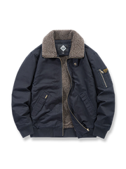 3色 裏ボア 厚手コットン ジャケット