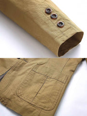 ヴミリタリーコットンカジュアルジャケット