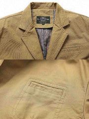 ヴミリタリーコットンカジュアルジャケット