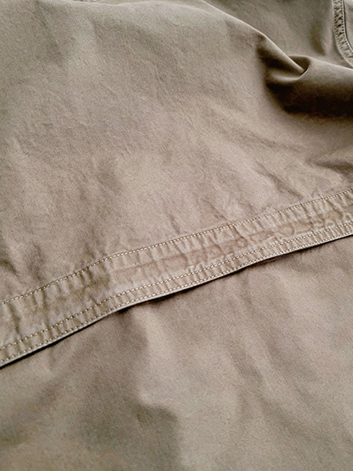 詳細画像: ポケットと襟のディテールを示す画像