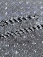 クロスプリントジャカードベスト