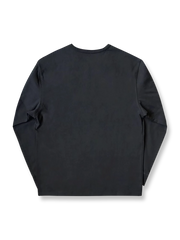 製品画像
クラシックな刺繍入りデザインの改良型ヴィンテージヘンリーネック 長袖Tシャツの正面全体画像。高品質なアメリカ産ピマコットン素材を使用した一着。
詳細画像
刺繍入りの近似色前立てとダブルステッチ仕上げ、リブ仕様の袖口ディテールをクローズアップした画像。美しい縫製と耐久性が特徴。