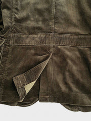 マルチポケット コーデュロイテーラードジャケット