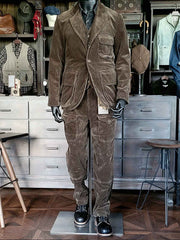 マルチポケット コーデュロイテーラードジャケット