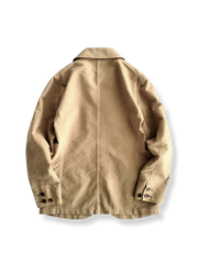 サファリ風 マルチポケット コットンジャケット