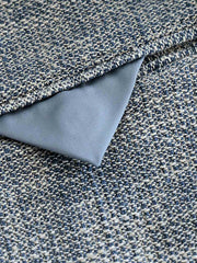 チェック柄 コットンリネンスーツジャケット