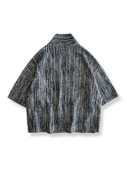 色織りカーディガン袢纏