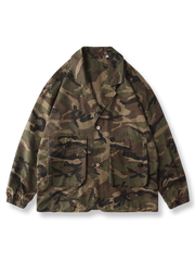 ヴィンテージワックス加工 ビッグポケット テーラードジャケット