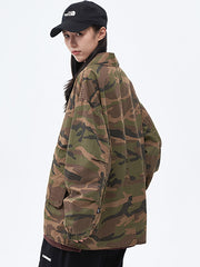 ヴィンテージワックス加工 ビッグポケット テーラードジャケット