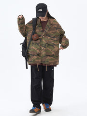 ヴィンテージワックス加工 ビッグポケット テーラードジャケット