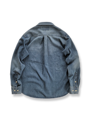 WABASH抜染 デニムシャツ