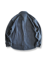 ヘリンボーンパターンシャツ