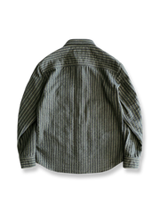 ストライプマルチポケットワークシャツ