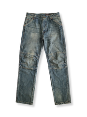 サンディングかこうデニムパンツ