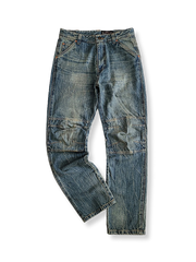 サンディングかこうデニムパンツ