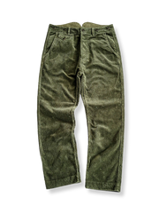 コーデュロイストレートワークパンツ