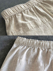 テンセルリネンパンツ