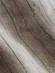 ヴィンテージリネンストライプスリムベスト