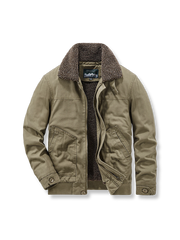 ウォッシュド 裏起毛 ジャケット