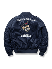 T-33/F-80 戦闘機刺繍バッジ MA-1フライトジャケット