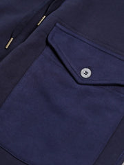 カラーブロック作業風ヘビーウェイトフリースジョガーパンツ