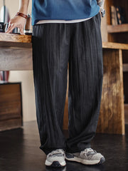 水波紋プリーツ座禅パンツ