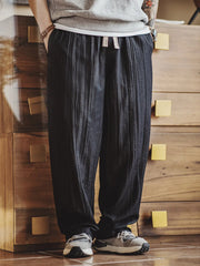 水波紋プリーツ座禅パンツ