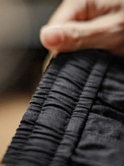 水波紋プリーツ座禅パンツ