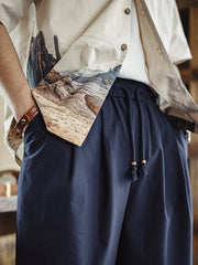 3Dシャンタン バルーンパンツ