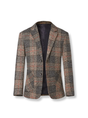 チェック柄 スーツジャケット