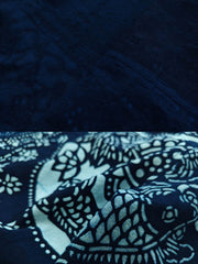 バティックパッチワークキューバカラー半袖シャツ