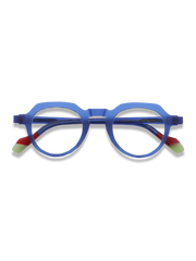 マットべっ甲フレームブルーライトカットメガネ正面展示