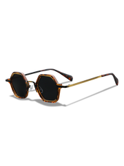 サングラスのノーズパッドと合金テンプルのディテール特写