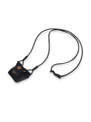 ヴィンテージハンドメイド植物なめし牛革メガネホルダーポーチ正面展示