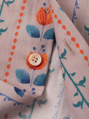 チューリップ柄 アロハシャツ