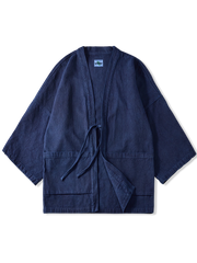 植物染め コットン リネン はんてん