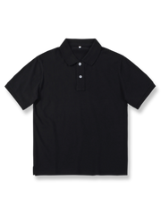 プレミアムコットン ベーシック 無地ポロシャツ