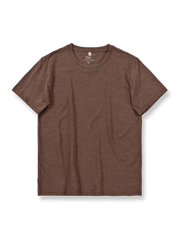 スラブコットンショートスリーブTシャツ正面図