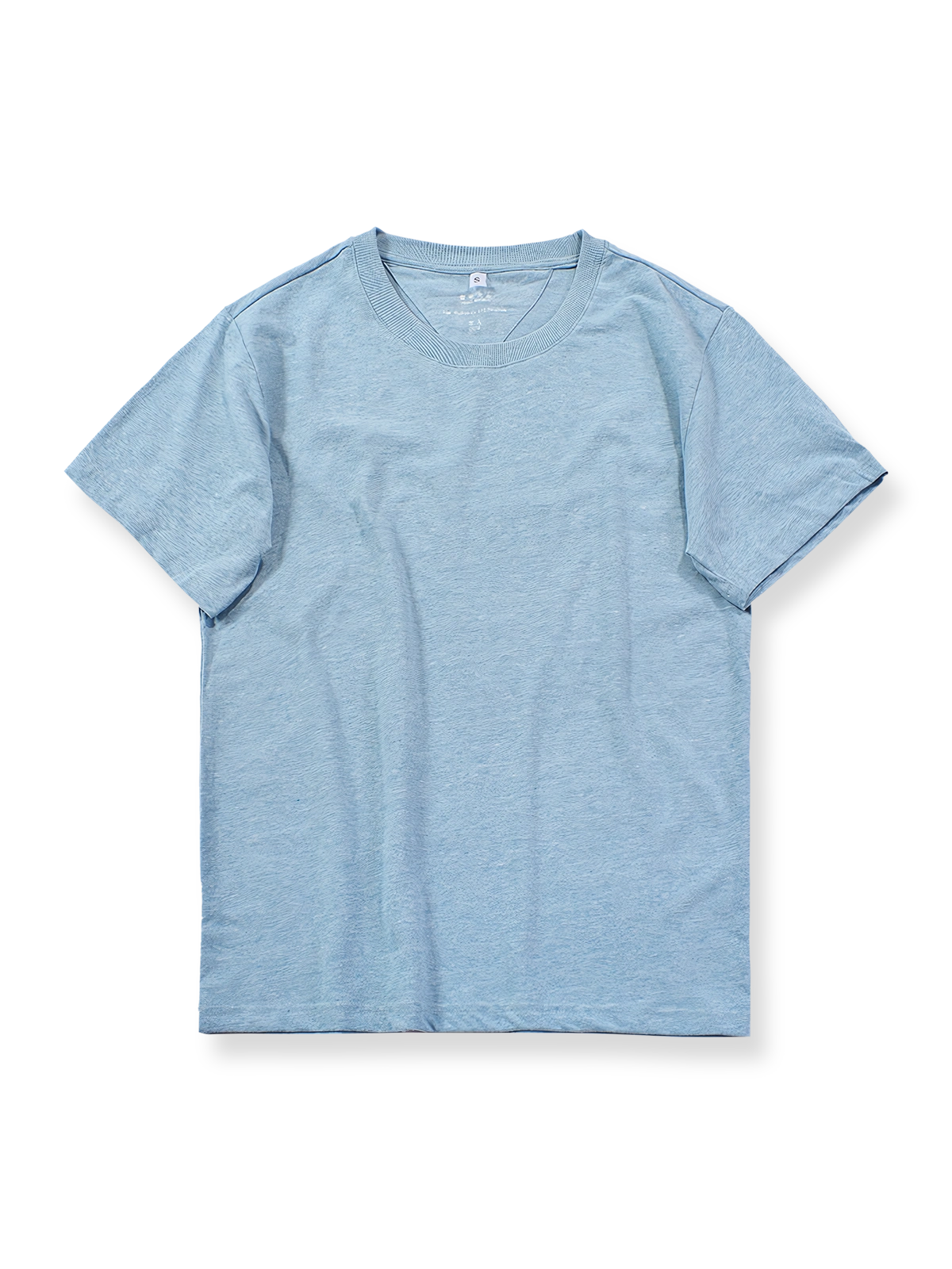 スラブコットンショートスリーブTシャツ正面図