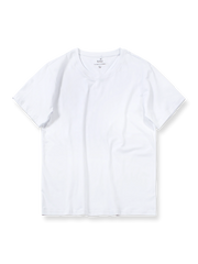 スラブコットンショートスリーブTシャツ正面図