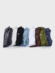 スラブコットンショートスリーブTシャツ詳細図