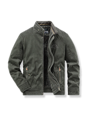 裏ボア フリース 立襟ジャケット