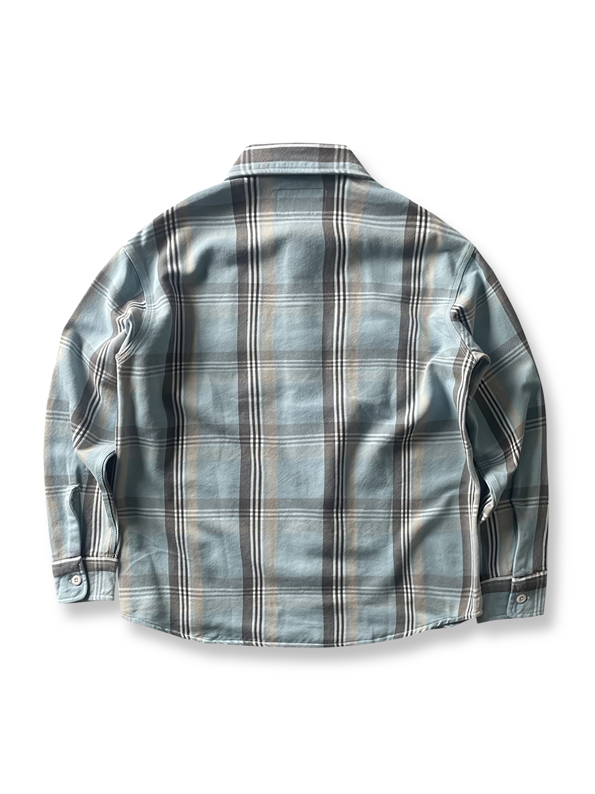 製品画像:
レトロスタイル ドーパミンカラー 厚手 チェック柄シャツ 全体画像、ヴィンテージ風デザイン、秋冬向け
詳細画像:
ドーパミンカラー チェック柄 シャツのディテール、コットン100%素材の質感、厚手の生地