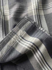 製品画像:
レトロスタイル ドーパミンカラー 厚手 チェック柄シャツ 全体画像、ヴィンテージ風デザイン、秋冬向け
詳細画像:
ドーパミンカラー チェック柄 シャツのディテール、コットン100%素材の質感、厚手の生地