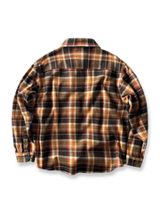 製品画像:
アメカジヴィンテージチェック柄ヘビーウェイトシャツ全体画像、秋冬向けの高い保温性とクラシックデザイン。
詳細画像:
両胸ポケットとチェック柄のディテール、ヴィンテージ感漂うデザイン。