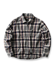 製品画像:
アメカジヴィンテージチェック柄ヘビーウェイトシャツ全体画像、秋冬向けの高い保温性とクラシックデザイン。
詳細画像:
両胸ポケットとチェック柄のディテール、ヴィンテージ感漂うデザイン。