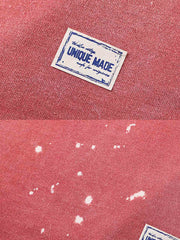 スプライス ろうけつ染めウォッシュTシャツ