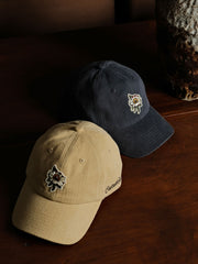 洗染ヴィンテージカーブキャップ