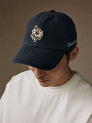 洗染ヴィンテージカーブキャップ